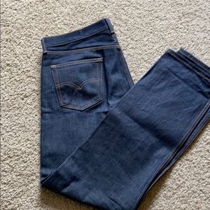 Levi blue jeans
